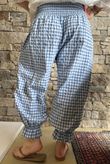 Nonni Gingham Bloomer Pant Denim